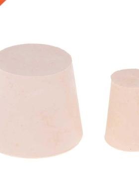 Rubber Stopper Bungs Laboratory Solid Hole Stop Push-In Seal
