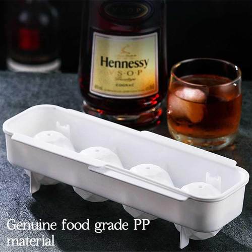 4/15-Cavity Ice Cue Tray Silicone Round Ice all Mold Maker