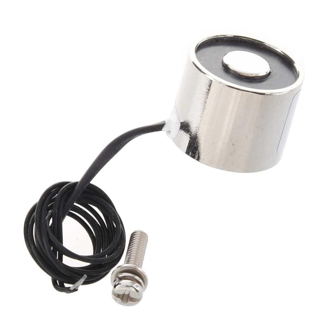 Electromagnet 11 LB DC 12V Holding Electromagnet Lift Magnet