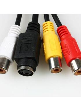 VGA Male to S termnal + 3RCA Female Converson Cable