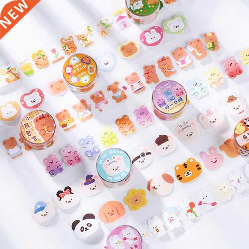 Kawaii Animals Party Masking Washi Tape Cute dog cat bear De