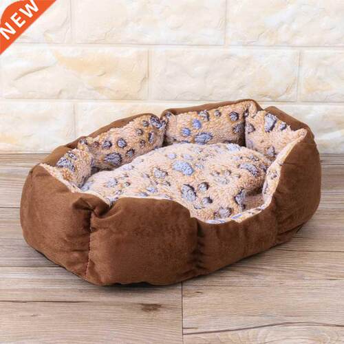 Pet Comfortble Wrm Bed Dog Puppy Ct Soft Bed Mt Pet Indo