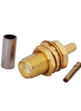 20Pcs SMA Female Jack nut RF Coax Connector Crimp SMA Connec