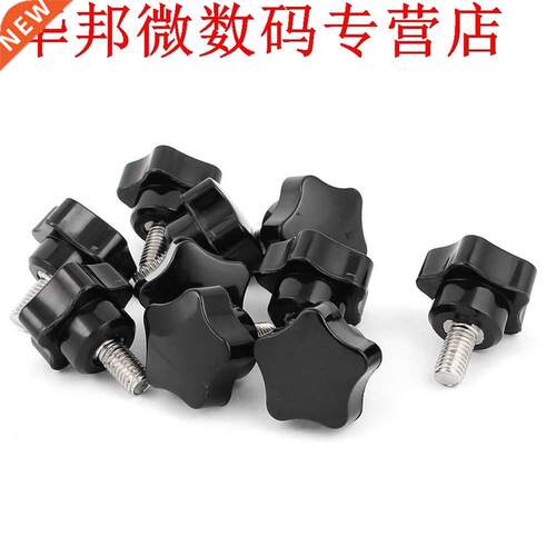 M8x15mm Buitendraad Ster Vormige Hoofd Spannen Knop Grip 10