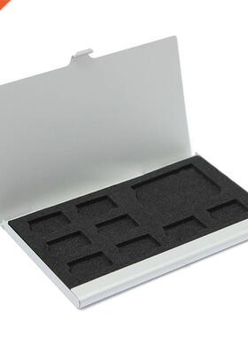 9 Micro-SD/SD Memory Card Storage Holder Box Protector Cases