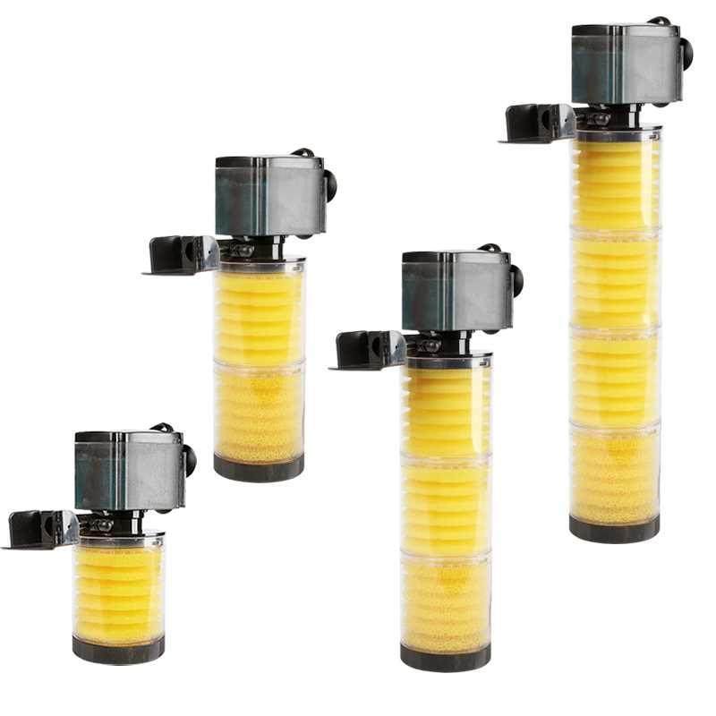 In 1 Silent Internal Aquarium Filter Submersible Water Pum