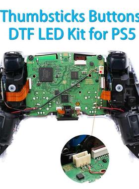 Multi-Colors luminated D-pad Thumbstick Share Option Home Fa