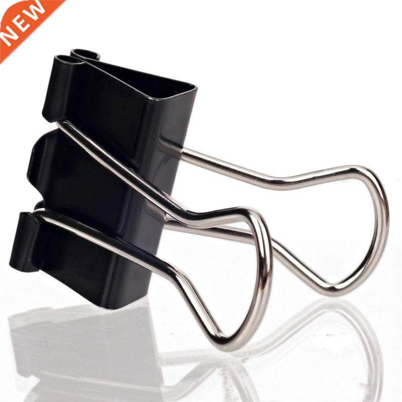 12 pcs/ box Creative Simple long tail clip Black metal dovet