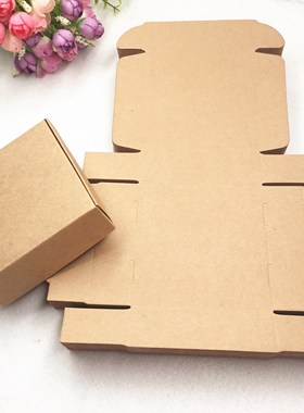 20pcs/lot 9 size Kraft Aircraft gift Packaging Box 3 color C