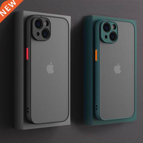 Shockproof Armor Matte Case For iPhone 13 12 11 Pro Max XR X