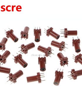 20 Pcs Adjustable Inductor Shell Skeleton Empty Ferrite Core