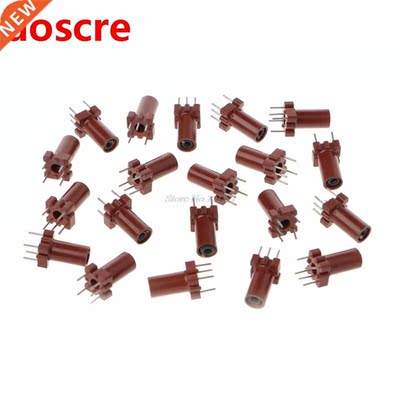 20 Pcs Adjustable Inductor Shell Skeleton Empty Ferrite Core