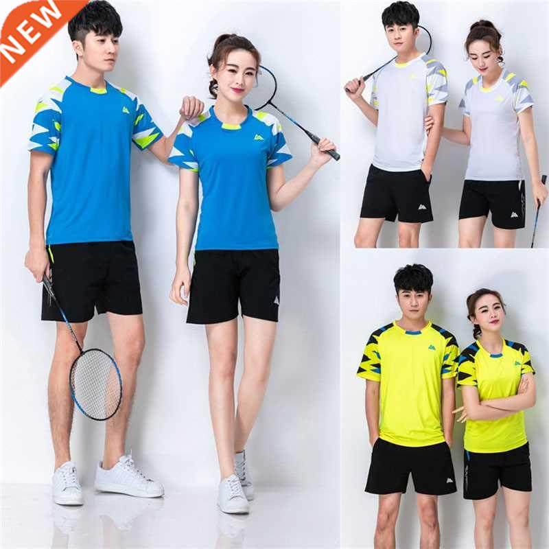 Tennis shirts kit Women/men, Badminton shirt clothes, table