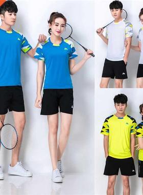 Tennis shirts kit Women/men, Badminton shirt clothes, table