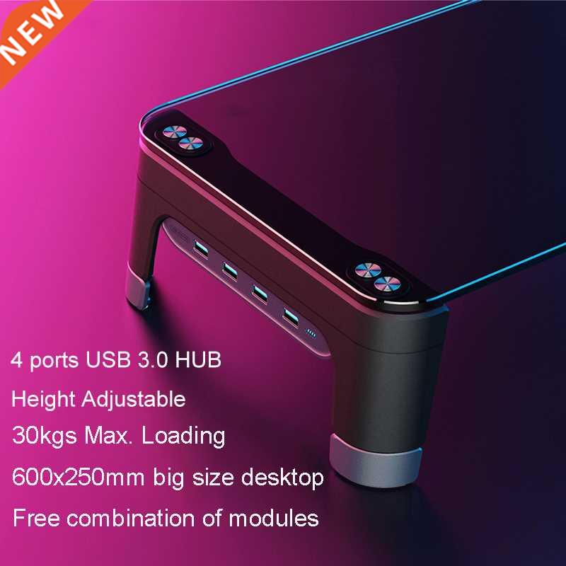 Desktop Notebook Laptop Monitor Stand Space Bar Non-slip Des