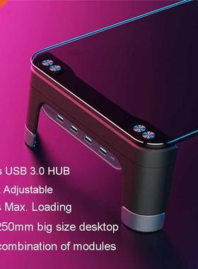 Desktop Notebook Laptop Monitor Stand Space Bar Non-slip Des