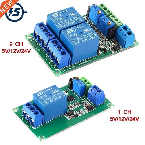 5V/12V/24V 1CH/ 2CH LM393 Voltage Comparator Module for Prec