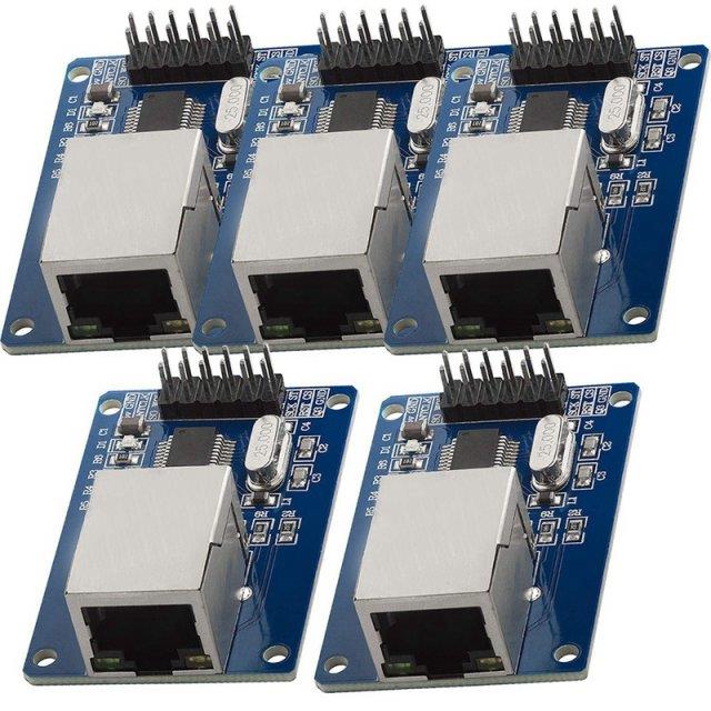 5 Pack ENC28J60 Ethernet Shield LAN Network Module Compatibl
