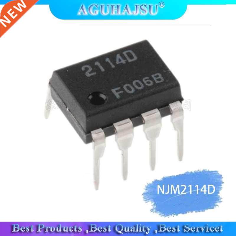 10pcs/lot NJM2114D NJM2114 2114D DIP8