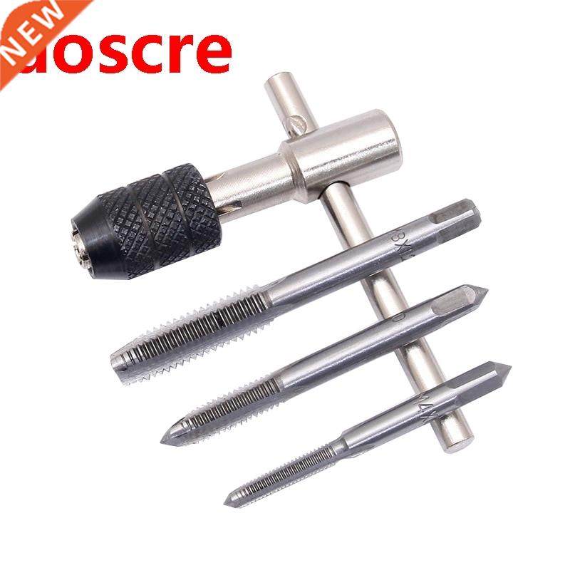 6Pcs Screw Tap Wrench Set T-Shaped M3 M4 M5 M6 M8 Wrench Thr