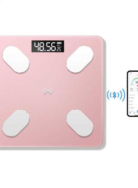 USB Rechargeable Floor Scale Smart BT Digital Body Fat Elect