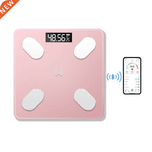 USB Rechargeable Floor Scale Smart BT Digital Body Fat Elect