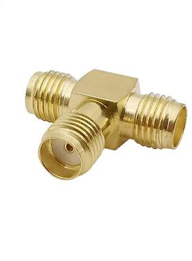 1Pcs SM dpter Splitter SM Femle to Dul SM Femle Tee