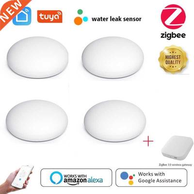 Tuya Zigbee3.0 Home Alarm Water Leakage Alarm Safe Water Lea