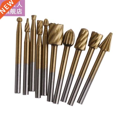10pcs Engraving Cutter Woodworking Tools Grinding Electric