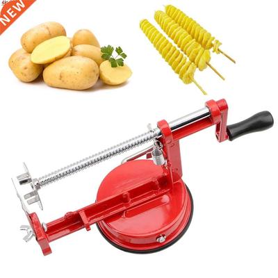 Manual Twisted Potato Apple Slicer Vegetable Spiralizer Stai