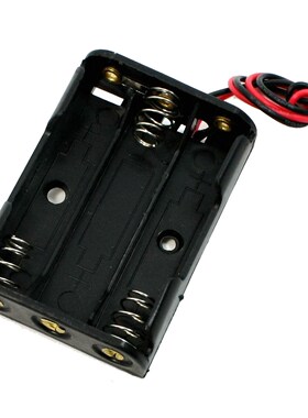 3 x 1.5VAAA Plastic Case Holder Wire