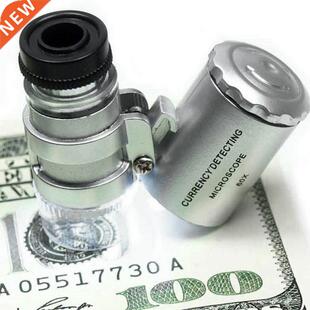 60X Mini HD Camera Phone Magnifier Jewelry Microscope ABS +