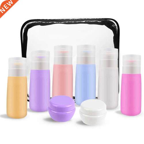 85ml Travel Shampoo Bottle Silicone Refillable Bottles Cream