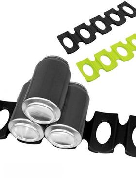 Beer Can Anti-skid Holder Silicone Stacker Cans Fridge Mat B