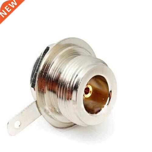 N connector female external screw hole welding jack Coaxial