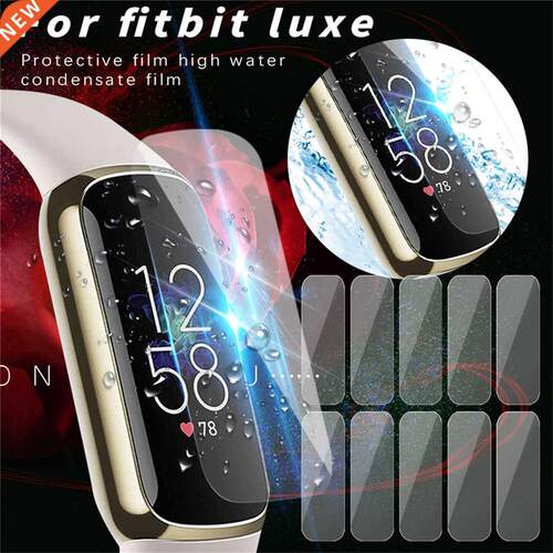 1/10PCS HD Hydrogel Film For Fitbit Luxe Smart Bracelet Scre
