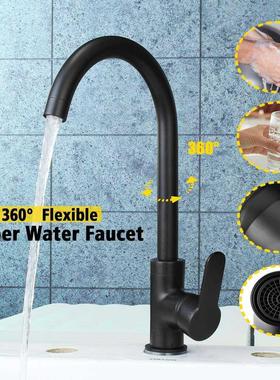 HOT Black Copper Bathroom Basn Faucet 360 Rotatable Snk Fa
