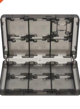 New Arrival 1pc 28 in 1 Game Card Case Black Cartridge Stora