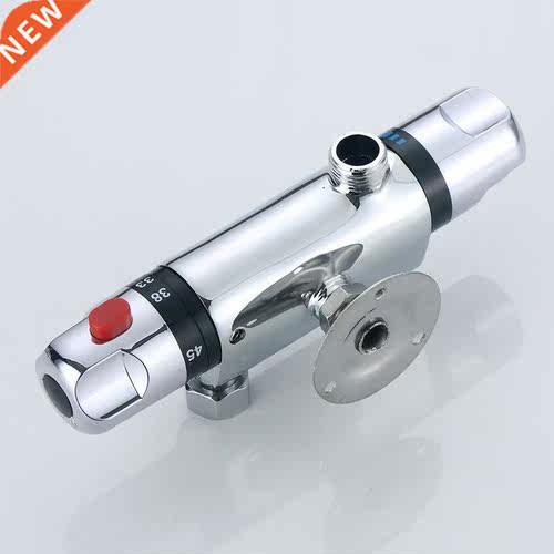 Thermostatic Bath Shower Control Valve Bottom Faucet Wall Mo