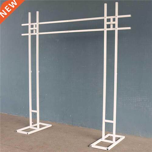 Wedding arch Wrought Iron Wedding Props Double Pole Square A