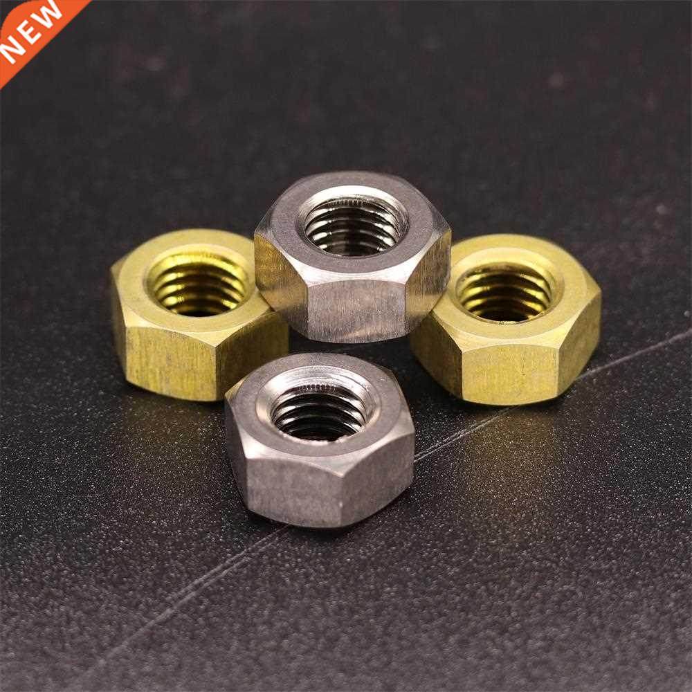 4PCS DIN934 M12 Titanium Alloy Hexagon Nuts