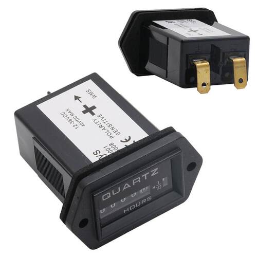 DC12V 6V Tracteur Diesel Outboard Engine Compteur horaire r
