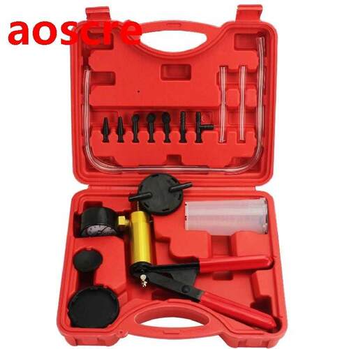 Car Auto Hand Held Vacuum Pistol Pump Brake Bleeder Adaptor