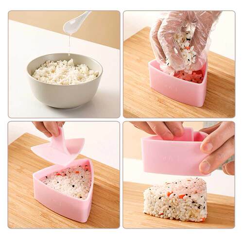 Triangle for Onigiri Rice Ball Sushi Maker Non-Stick Kitchen