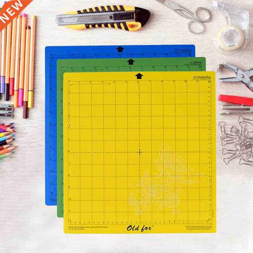 3Pcs 12*12Inch Replacement Cutting Mat StrongGrip/StandardGr