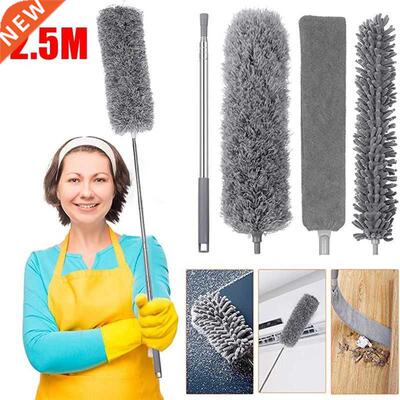 Microfiber Duster Long Extendable Duster Cleaner Brush Teles