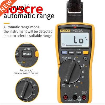 Fluke 117C HAVC VoltAlert Backlight Digital Multimeter 117 T