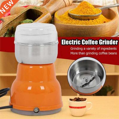 Newest Electric Coffee Bean Grinder Home Kitchen Office Stai