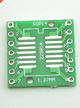 20pcs TSSOP14 SSOP14 SOP14 SMD to DIP14 IC Adapter Converter