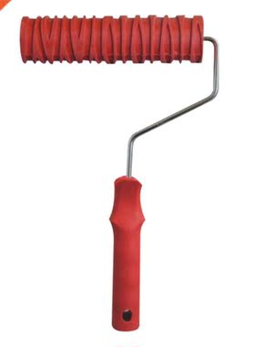 Creative 7inch Grain Pattern Paint Rubber Roller for Home Of